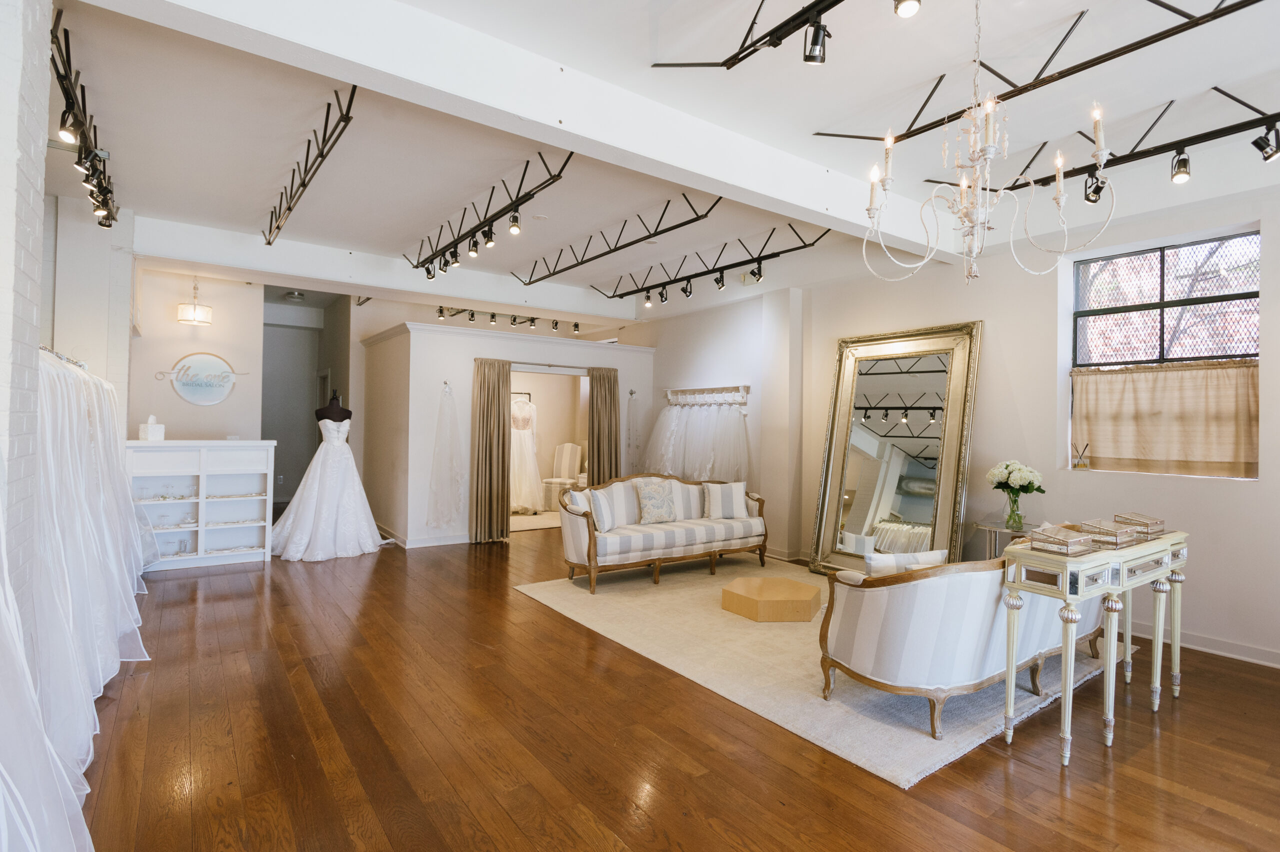 Beautiful bridal store in Charlottesville Virginia